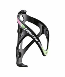 Merida Flaskeholder Af Plast (sort / Grøn / Pink)