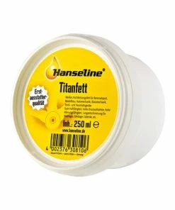 Hanseline Titaniumfedtdåse (250g | Hvid)