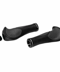 Ergotec Frisco 2 MTB Cykelgreb (silikone | 140/140mm | Sort / Grøn)