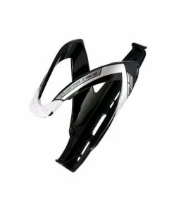 Elite Brugerdefineret Race-flaskeholder (sort/hvid)