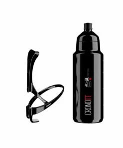 Elite Crono TT Vandflaske Og Holder (carbonholder | Aerobottle 400ml)