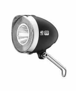 XLC Forlygte LED Retro (reflektor | 40 Lux | Switch | Parkeringslys | Sensor)