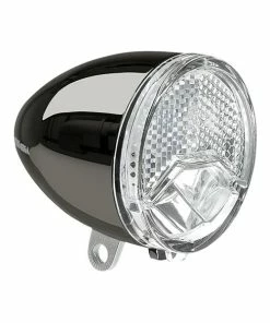 AXA 606 Auto Steady Dynamo Forlygte (sort / Krom)