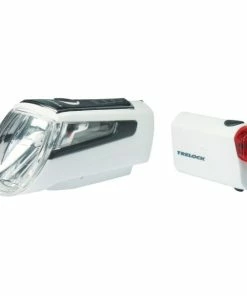 Trelock LS560 I-go & LS720 Reego Lygtesæt (batteri | Hvid)