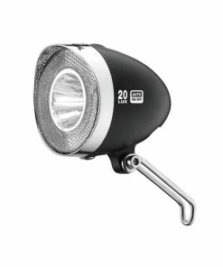 XLC CL-D03 Retro LED-forlygte (sort)